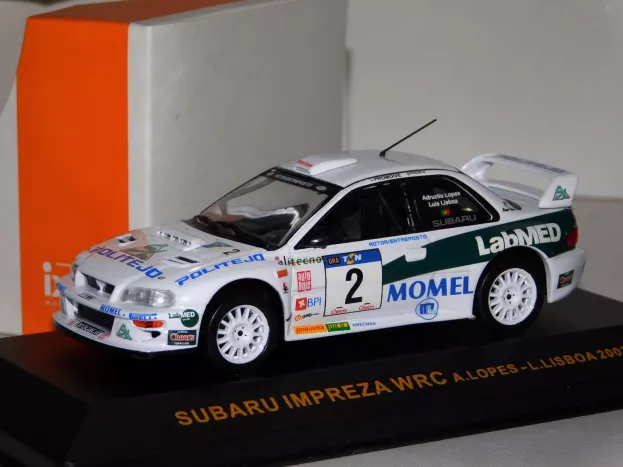 IXO Models Subaru Impreza Wrc N 2 Rally Portugal 2002 A.lopes L.lisboa 1:43 CIXJ000058