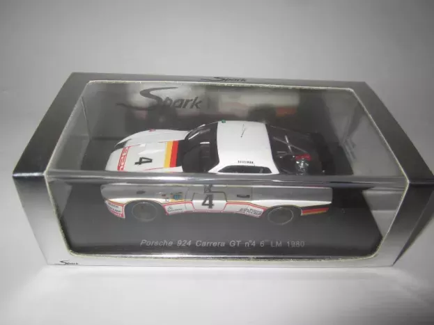 Spark Porsche 924 Carrera Gt Team Porsche System N 4 6th Le Mans 1980 J.barth M.schurti 1:43 S0981