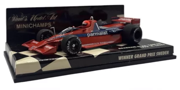 Minichamps Alfa Romeo F1 Brabham Bt 46 Fancar N 1 Winner Sweden Gp 1978 N.lauda 1:43 430780101