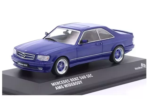 Solido Mercedes S-class 560sec Amg c126 Wide Body 1990 1:43 4310907
