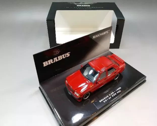 Minichamps Mercedes 190e 3.6 S Brabus 1989 1:43 437032600