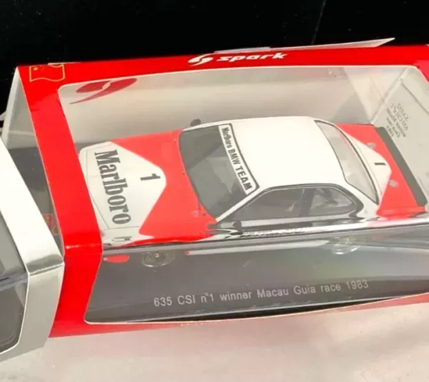 Spark Bmw 635 Csi Coupe N 1 Winner Macau Guia Race 1983 Hans Joachim Stuck 1:43 SA052