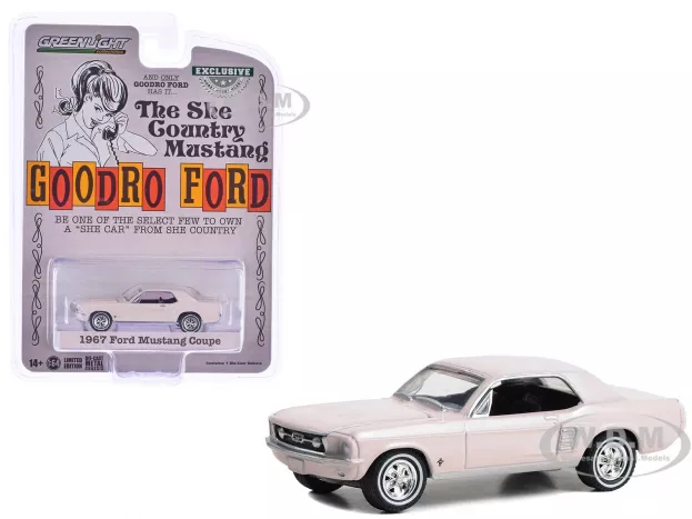 Greenlight Ford Mustang Coupe 1967 The She Country Mustang 1:64 30427