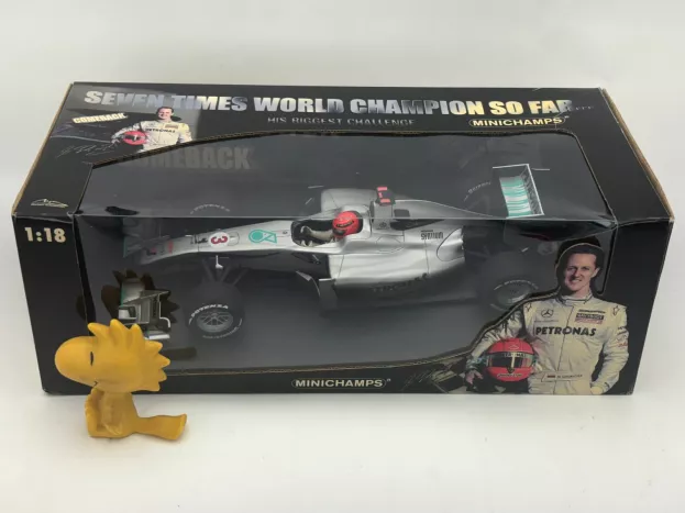 Minichamps Mercedes F1 Mgpw01 N 3 Showcar 2010 Michael Schumacher 1:18 153100173