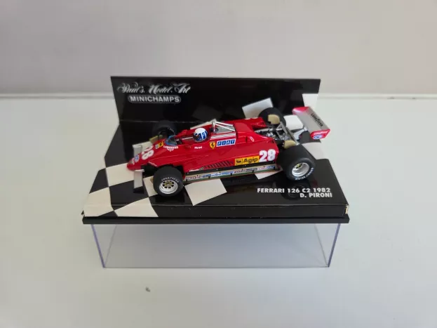 Minichamps Ferrari F1 126 C2 N 28 Season 1982 Didier Pironi 1:43 430820028