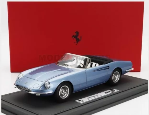 BBR Ferrari 365 California S n08347 Spider Cabriolet Geneve Motorshow 1966 Con Vetrina With Showcase 1:18 BBR1814F-VET