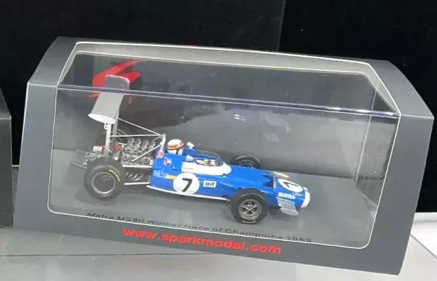 Spark Matra Simca F1 Ms80 N 7 Winner Spain Gp Jackie Stewart 1969 World Champion 1:43 S7190
