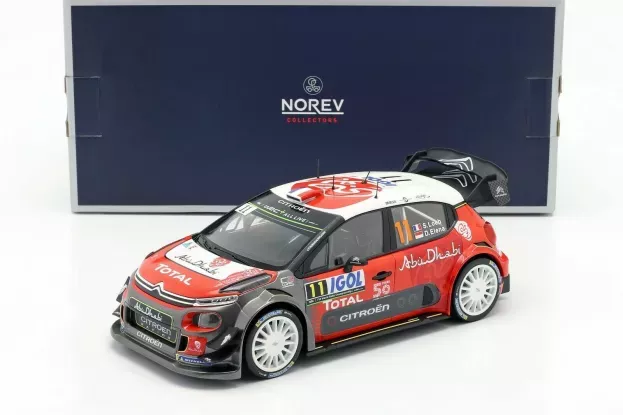 Norev Citroen C3 Wrc Abu Dhabi N 11 Rally Tour De Corse 2018 S.loeb D.elena 1:18 181639