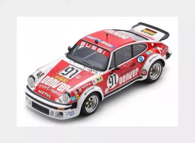 Spark Porsche 911 934 3.0l F6 Turbo Team Asa Cachia N 91 24h Le Mans 1980 C.bussi B.salam C.grandet 1:18 18S868