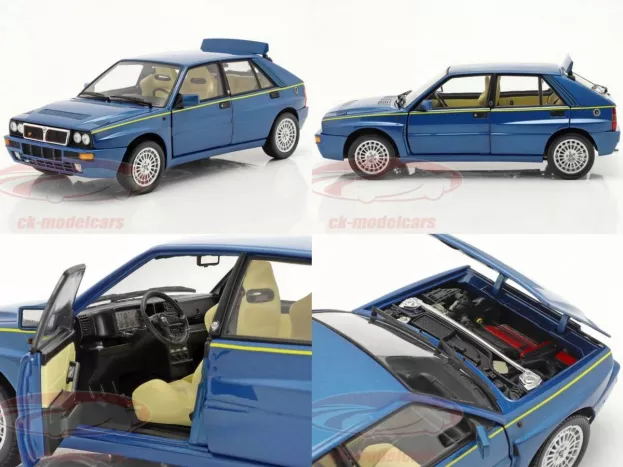 Kyosho Lancia Delta Hf Integrale Evoluzione Ii Blue Lagos 1994 1:18 08343BL