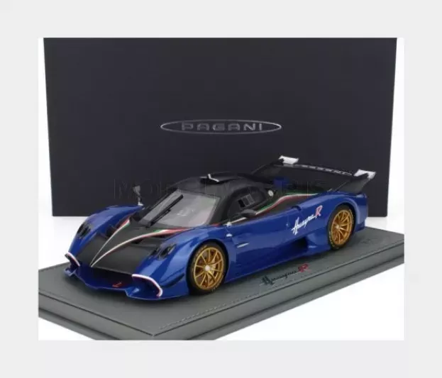 BBR Pagani Huayra R 2021 Con Vetrina With Showcase 1:18 P18218E-VET