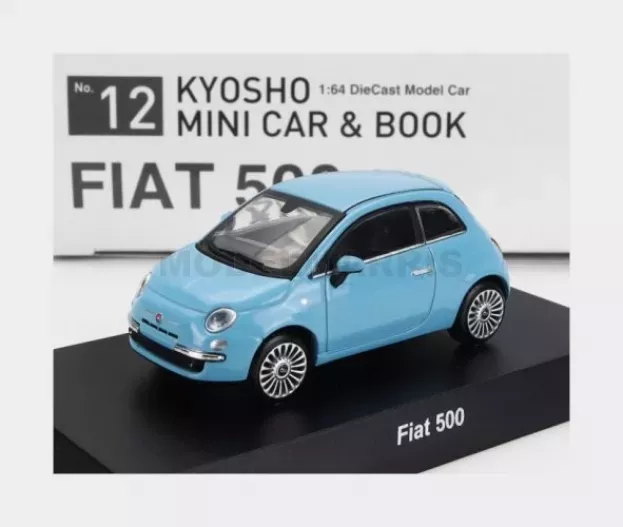 Kyosho Fiat Nuova 500 2007 With Book 1:64 07058LB