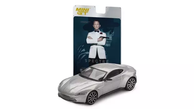 Mini GT Aston Martin Db10 2015 007 James Bond Spectre English Blister Packaging 1:64 MGT00910-007E