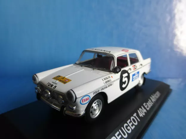 Norev Peugeot 404 N 5 Winner Rally East African Safari 1967 Shankland Rothwell 1:43 474423
