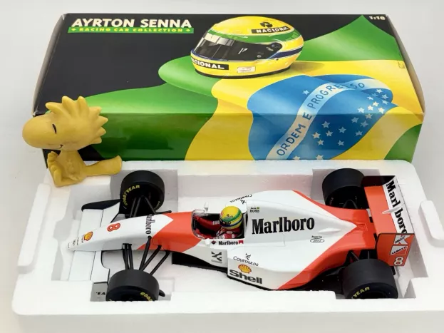 Minichamps Mclaren F1 Mp4 8 Ford V8 N 8 Season 1993 Ayrton Senna 1:18 540931808