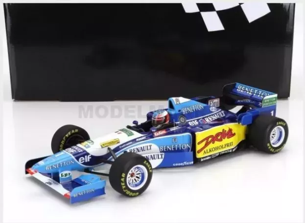 Minichamps Benetton F1 B195 Team Mild Seven Renault N 1 World Champion Winner French Gp Michael Schumacher 1995 1:18 510952501