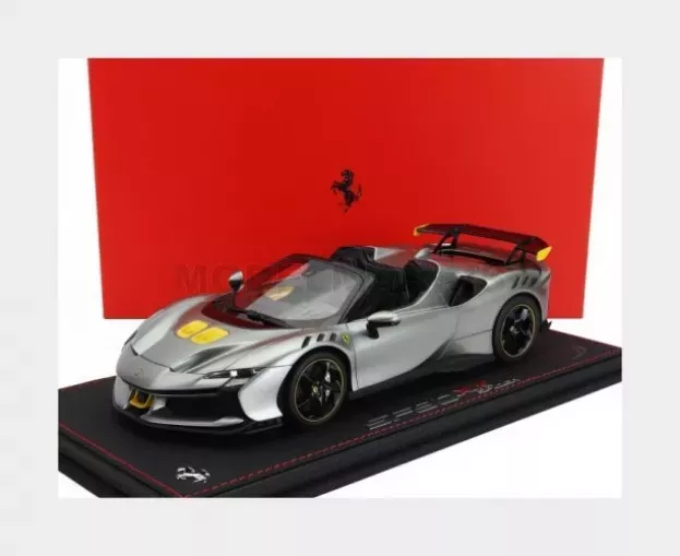 BBR Ferrari Sf90 Xx Stradale Spider 2024 Con Vetrina With Showcase 1:18 P18238E-VET