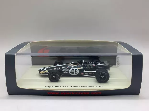 Spark Eagle Mk3 N 48 Winner Riverside 1967 D.gurney 1:43 S2396
