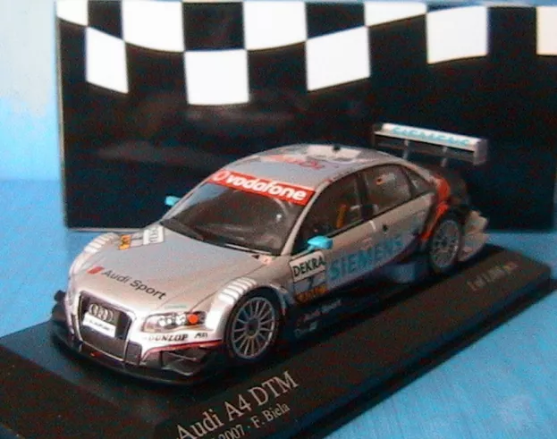 Minichamps Audi A4 N 7 Siemens Dtm 2007 F.biela 1:43 400071797