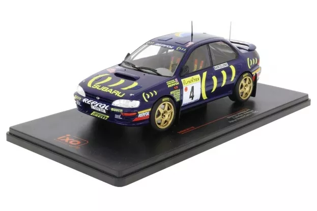 IXO Models Subaru Impreza 555 Repsol N 4 Rally Montecarlo 1995 C.mcrae D.ringer 1:24 24RAL011B