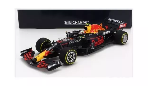Minichamps Red Bull F1 Rb16b Honda Ra620h Team Red Bull Racing N 11 3rd Mexico Gp 2021 Sergio Perez 1:18 110211911