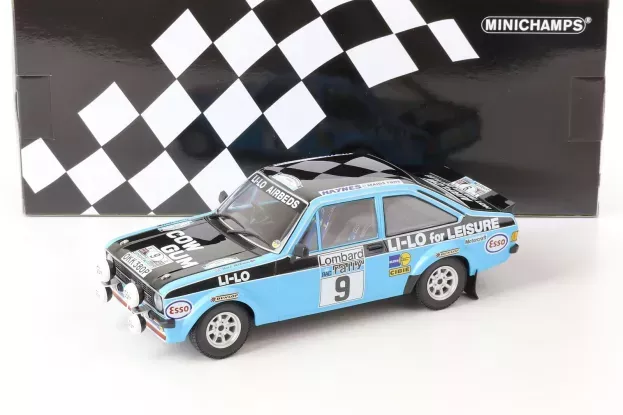 Minichamps Ford Escort Ii Rs 1800 Esso N 9 Rac Rally 1978 C.wilson 1:18 155788709