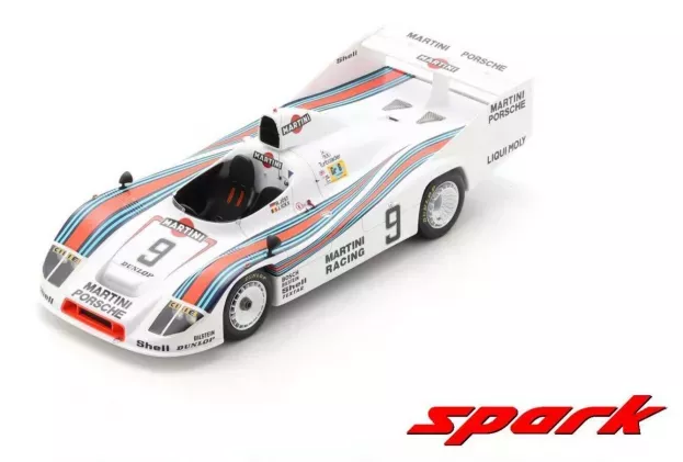 Spark Porsche 908 80 2.1l Turbo Team Martini Racing N 9 2nd 24h Le Mans 1980 J.ickx R.joest 1:18 18S524