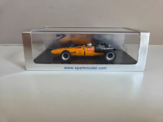 Spark Mclaren F1 M5a Brm N 1 5th South African Gp 1968 Denny Hulme 1:43 S3123