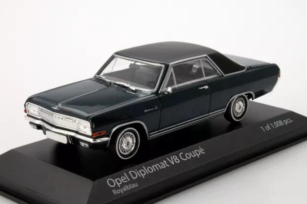 Minichamps Opel Diplomat V8 Coupe 2-door 1965 1:43 400048021
