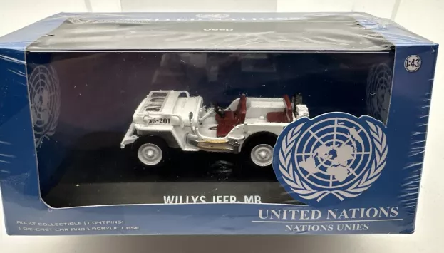 Greenlight Jeep Willys 1 4 Ton Army Truck Un United Nations 1941 1:43 86308