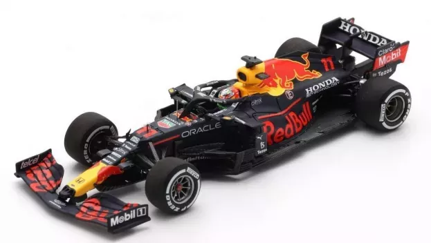 Spark Red Bull F1 Rb16b Honda Ra620h Team Red Bull Racing N 11 Mexico Gp With Pit Board 2021 Sergio Perez 1:43 S7850