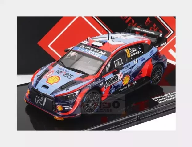 IXO Models Hyundai I20 Coupe Wrc Mobis N 8 Rally Montecarlo 2022 T.tanak M.jarveoja 1:43 RAM838