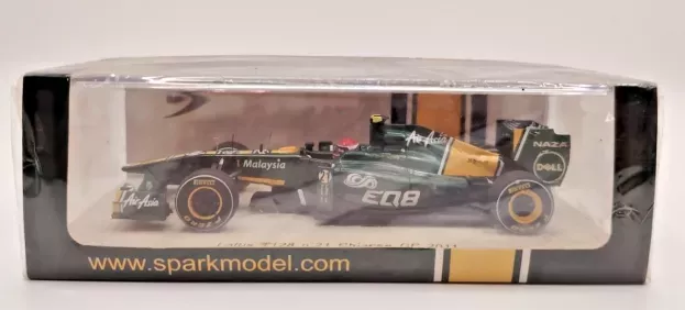 Spark Lotus F1 T128 N 21 Gp China 2011 J.trulli 1:43 S3021