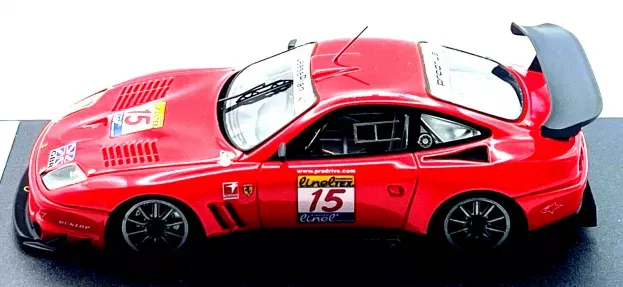 BBR Ferrari 550 Maranello 5.9l V12 Team Prodrive Racing N 15 Fia Gt Hungary 2001 R.rydell A.menu 1:43 BG230