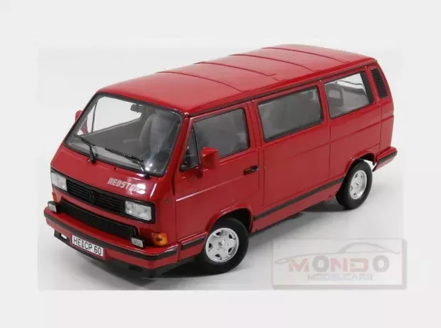 Norev Volkswagen T3 Multivan Minibus Red Star 1992 1:18 188542