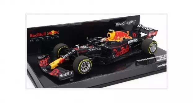 Minichamps Red Bull F1 Rb16b Honda Ra620h Team Red Bull Racing N 11 3rd Mexico Gp 2021 Sergio Perez 1:43 410211911
