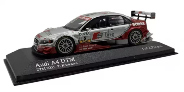 Minichamps Audi A4 Dtm N 5 Dtm 2005 T.kristensen 1:43 400051505