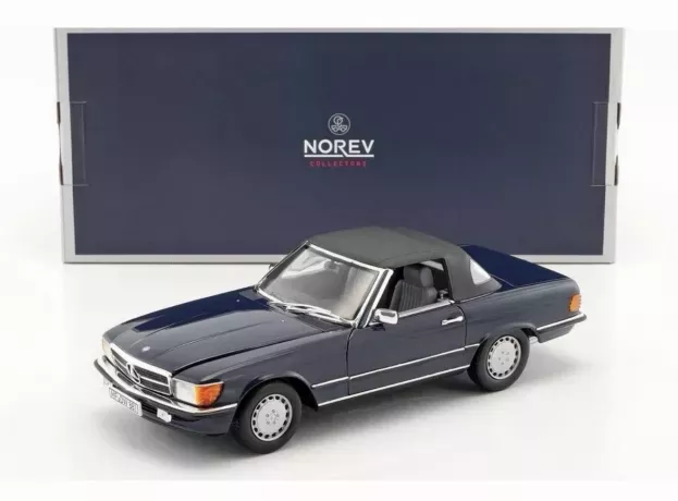 Norev Mercedes Sl-class 300sl Cabriolet r107 Soft-top 1986 1:18 183466