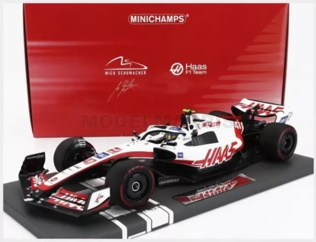 Minichamps Haas F1 Vf-22 Team Haas N 47 Brazilian Gp 2022 Mick Schumacher 1:18 117222147