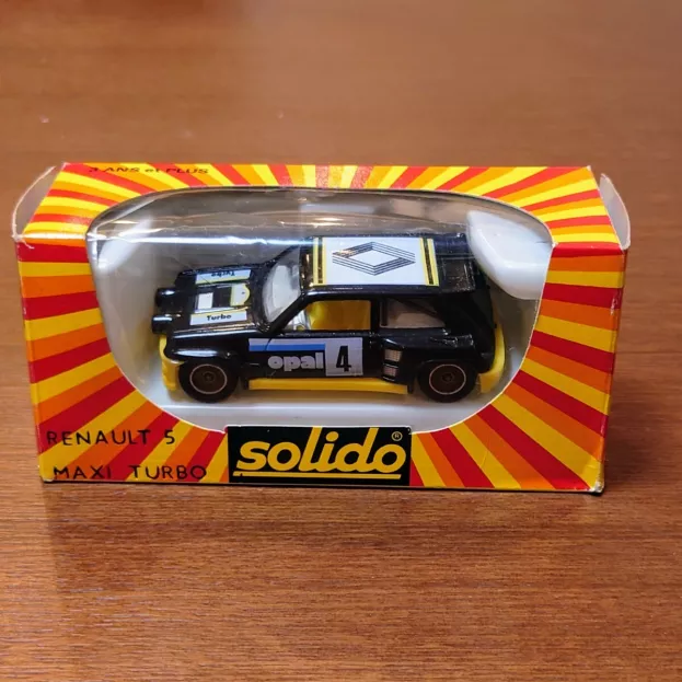 Solido Renault 5 Maxi Turbo Opal N 4 Rally 1985 1:43 1353