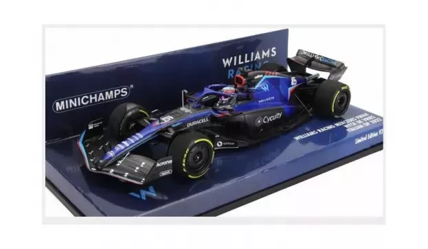 Minichamps Williams F1 Fw44 Team Williams Racing N 45 Italy Gp 2022 Nyck De Vries 1:43 417221645