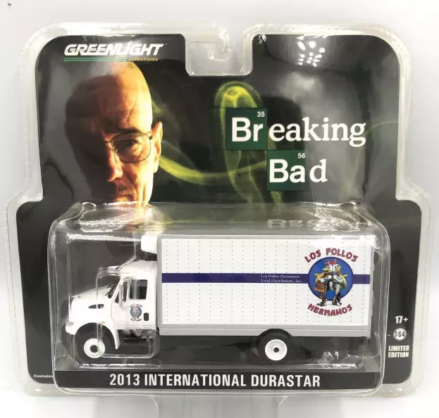 Greenlight International Durastar 4400 Box Truck Los Pollos Hermanos 2008 Breaking Bad 1:64 29864