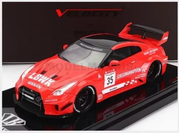 Truescale Nissan Gt-rr r35 N 35 Lbwk Liberty Walk 2016 1:43 TSMV0010