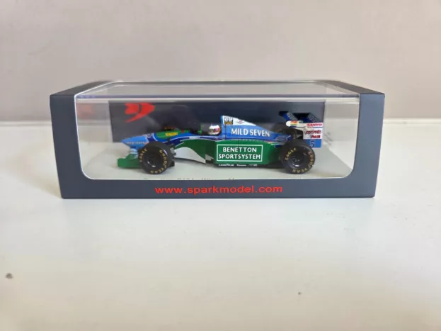 Spark Benetton F1 B194 Ford N 5 Winner Monaco Gp Michael Schumacher 1994 World Champion 1:43 S4481