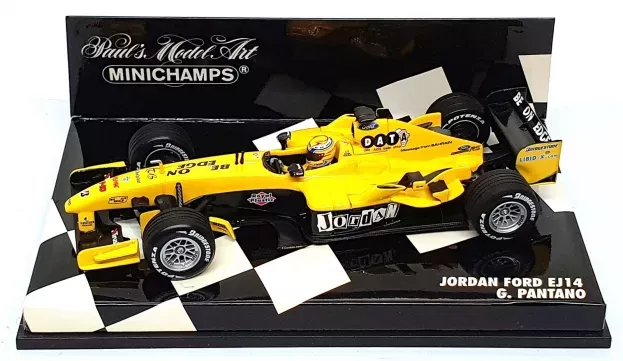 Minichamps Jordan F1 Ford Ej14 N 19 Race Version 2004 G.pantano 1:43 400040019