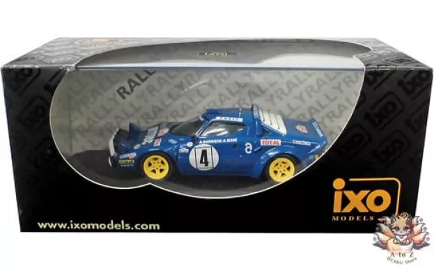 IXO Models Lancia Stratos Hf night Version N 4 Winner Rally Montecarlo 1979 Bernard Darniche Alain Mahe 1:43 RAC081