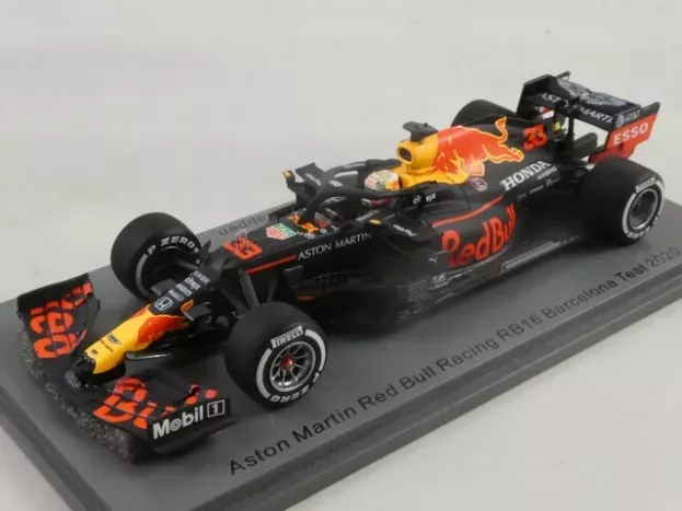 Spark Red Bull F1 Rb16 Honda Team Aston Martin N 33 Test 2020 Max Verstappen 1:43 S6458