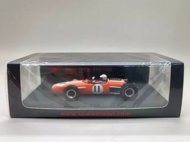 Spark Brabham F1 Bt11 N 11 Monaco Gp 1965 Frank Gardner 1:43 S5253