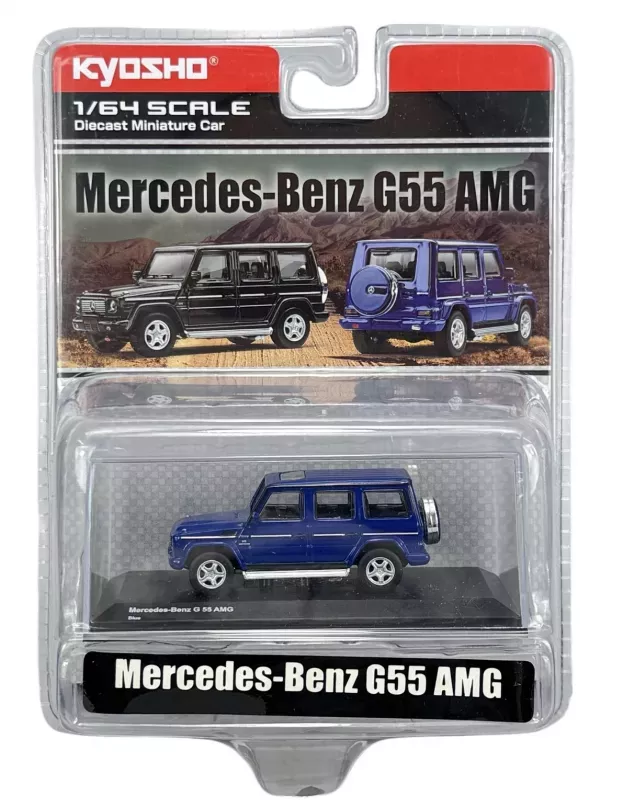 Kyosho Mercedes G-class G55 Amg 2012 Blister Box 1:64 7021G8B