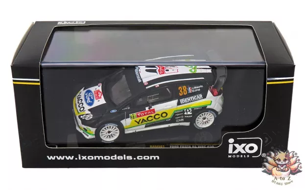 IXO Models Ford Fiesta Rs Wrc N 38 Rally Montearlo 2012 J.maurin O.ural 1:43 RAM501